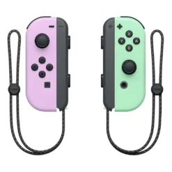 Alternative view of Joy Con (LR) Morado Pastel y Verde Pastel