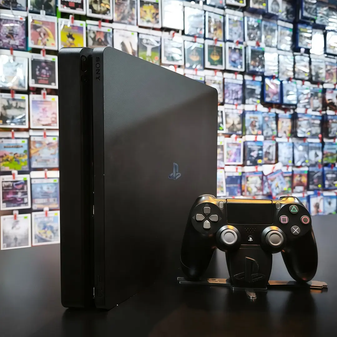 Playstation 4 Slim 1TB (Usado) Con 8 Juegos Digitales Originales - Imagen 2