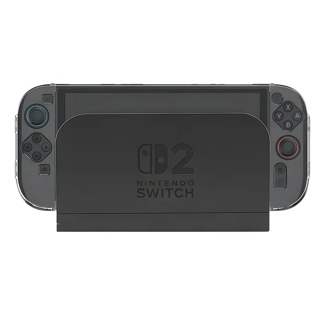 Carcasa Protectora Dobe Transparente Para Switch 2 - Imagen 4