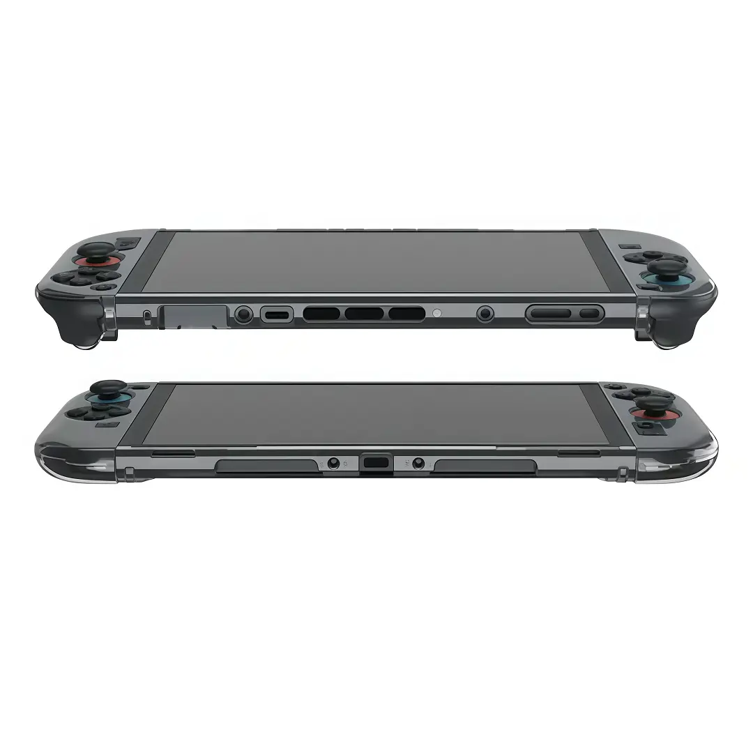 Carcasa Protectora Dobe Transparente Para Switch 2 - Imagen 2