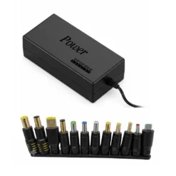 Cargador Universal 120 W para Laptops con 12 Adaptadores