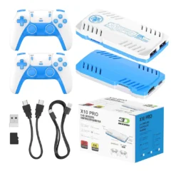 Consola Gamestick X10 Pro de 128 GB (40000 Juegos, Mando Recargable)
