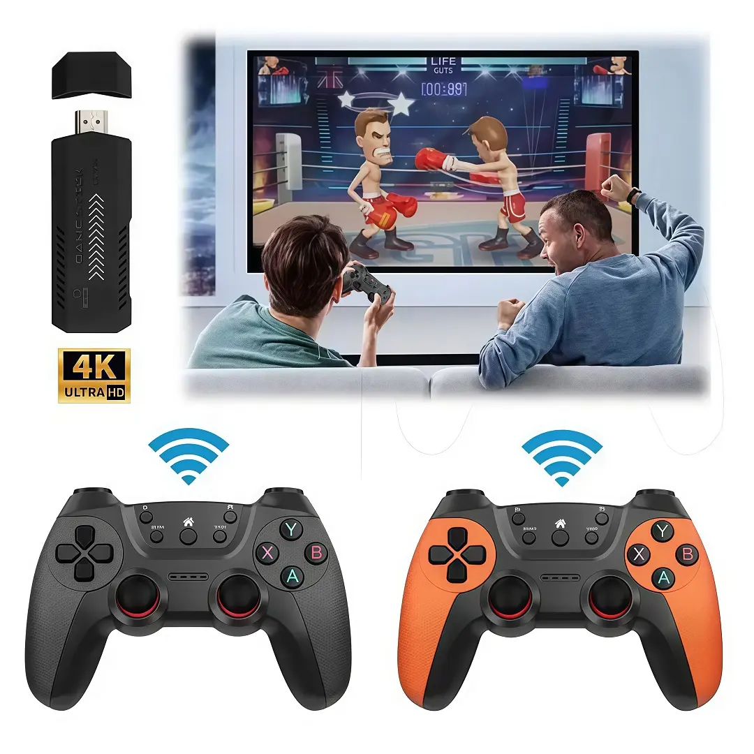 Consola Gamestick X2 Ultra de 128 GB V2026 (40000 Juegos, Mando Recargable) - Imagen 2