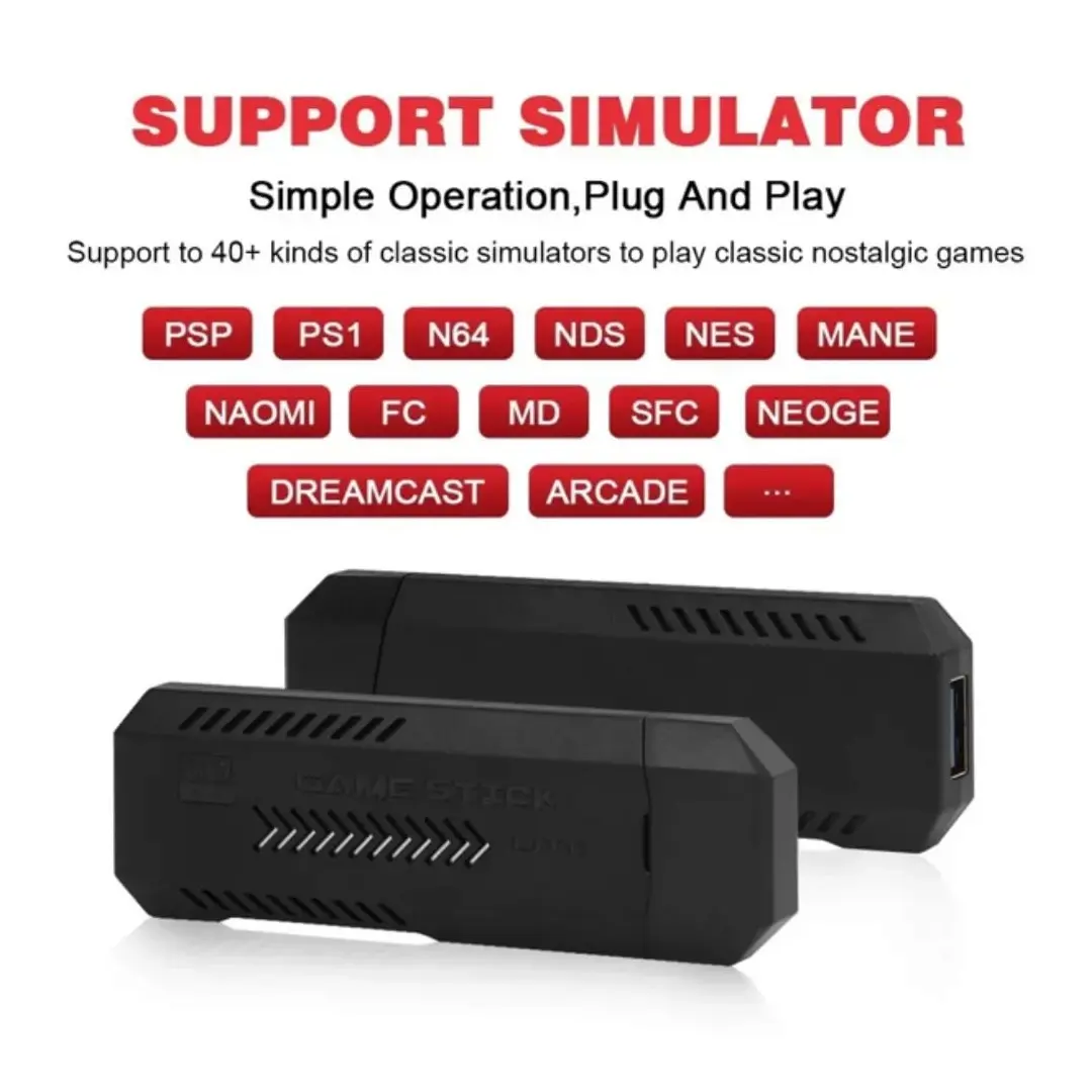 Consola Gamestick X2 Ultra de 128 GB V2026 (40000 Juegos, Mando Recargable) - Imagen 5