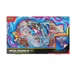 Alternative view of Pokemon TCG Mega Greninja ex Premium Collection Ingles