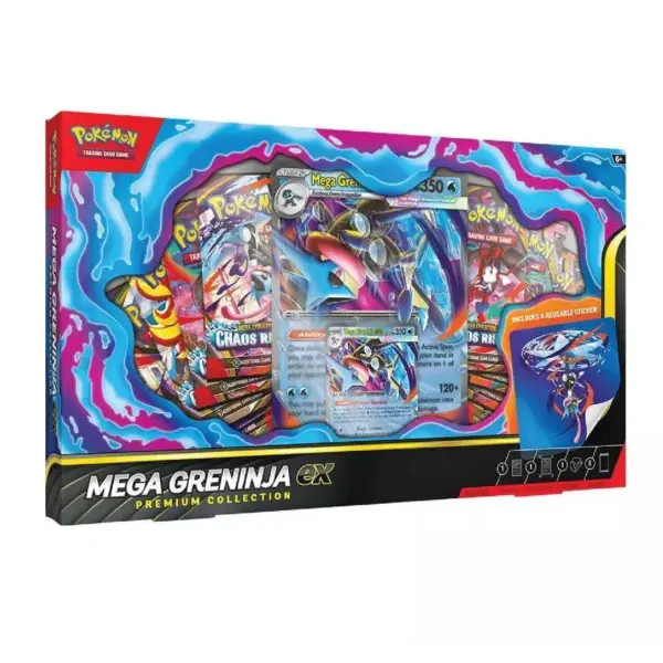 Pokemon TCG Mega Greninja ex Premium Collection Ingles