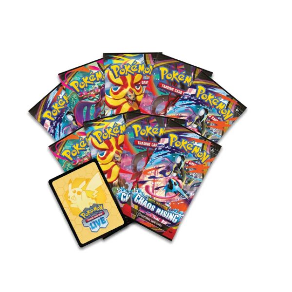 Pokemon TCG Elite Trainer Box Chaos Rising Ingles - Imagen 2