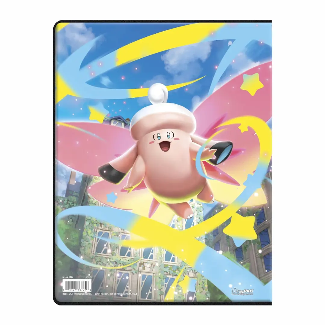 Album para Cartas Pokemon Ultra PRO 9 Bolsillos Zygarde y Clefable (Capacidad 252 Cartas) - Imagen 3