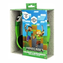 Alternative view of Audifonos para Niños Minecraft Creeper con Cable Jack 3.5mm y Proteccion 85dB (OTL)