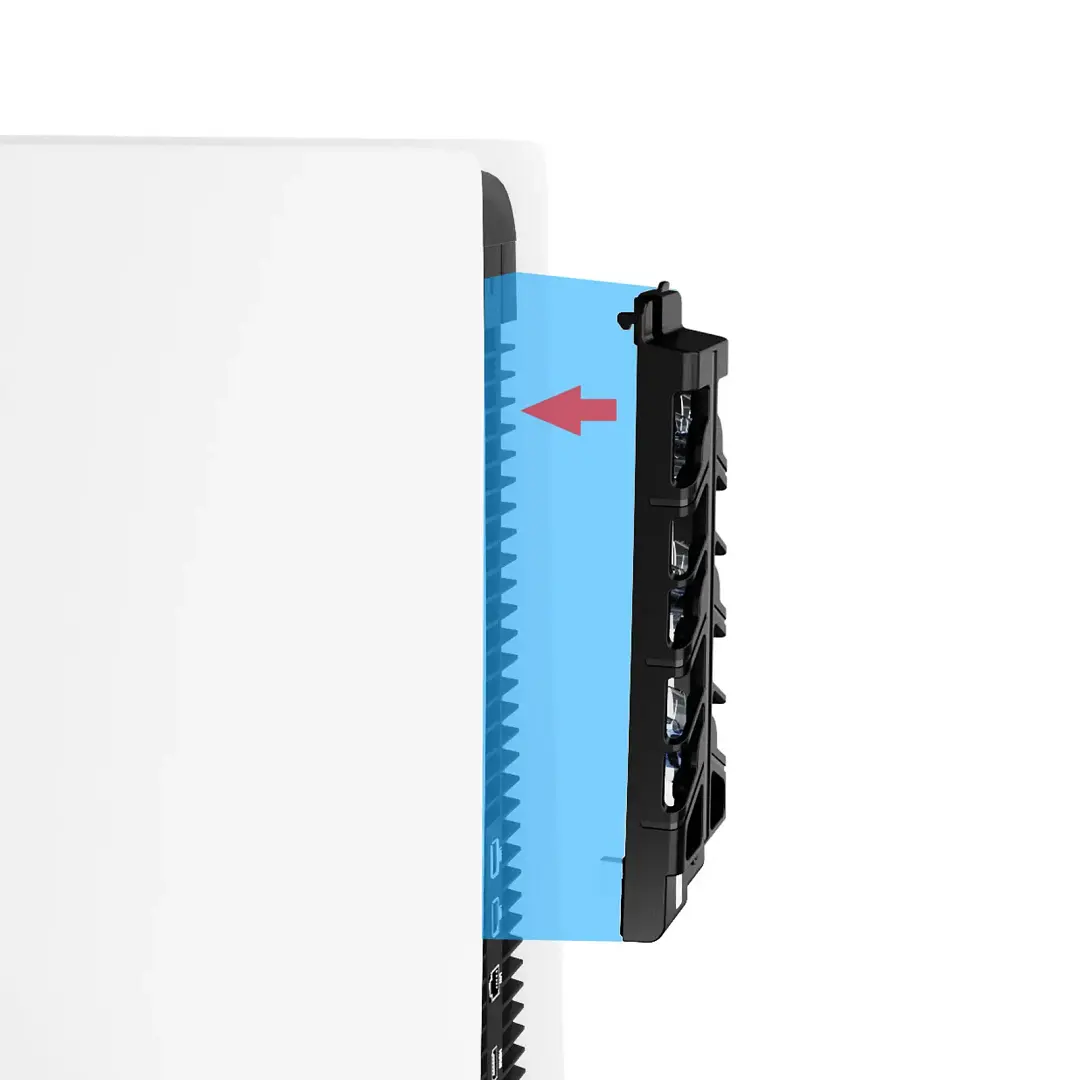 Base Ventilador de Enfriamiento Trasero y Luz LED para Consola PS5 Fat - Imagen 4