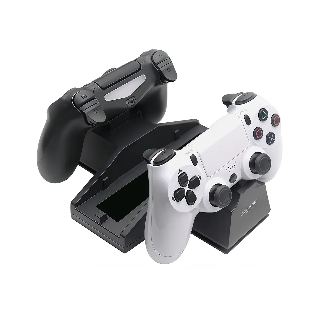 Base de Carga Dual y Soporte Vertical para Consola PS4 / PS4 Pro - Imagen 3