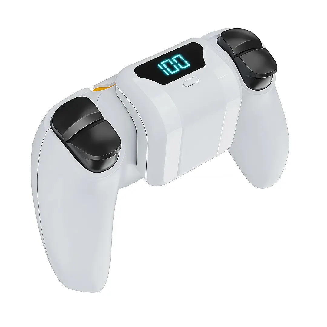 Bateria Recargable Externa de 1500mAh para Mando PS5 DualSense con Pantalla LED - Imagen 3