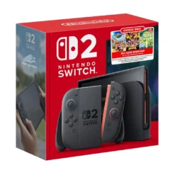 Consola Nintendo Switch 2 Neon + Bundle Juego Digital a Elegir (Mario Kart World / Donkey Kong / Pokémon)