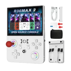Alternative view of Consola R36 Max 2 de 128 GB Pantalla Ips (40 Mil Juegos Retros)