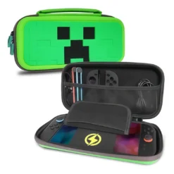 Alternative view of Estuche para Nintendo Switch 2 Verde de Minecraft