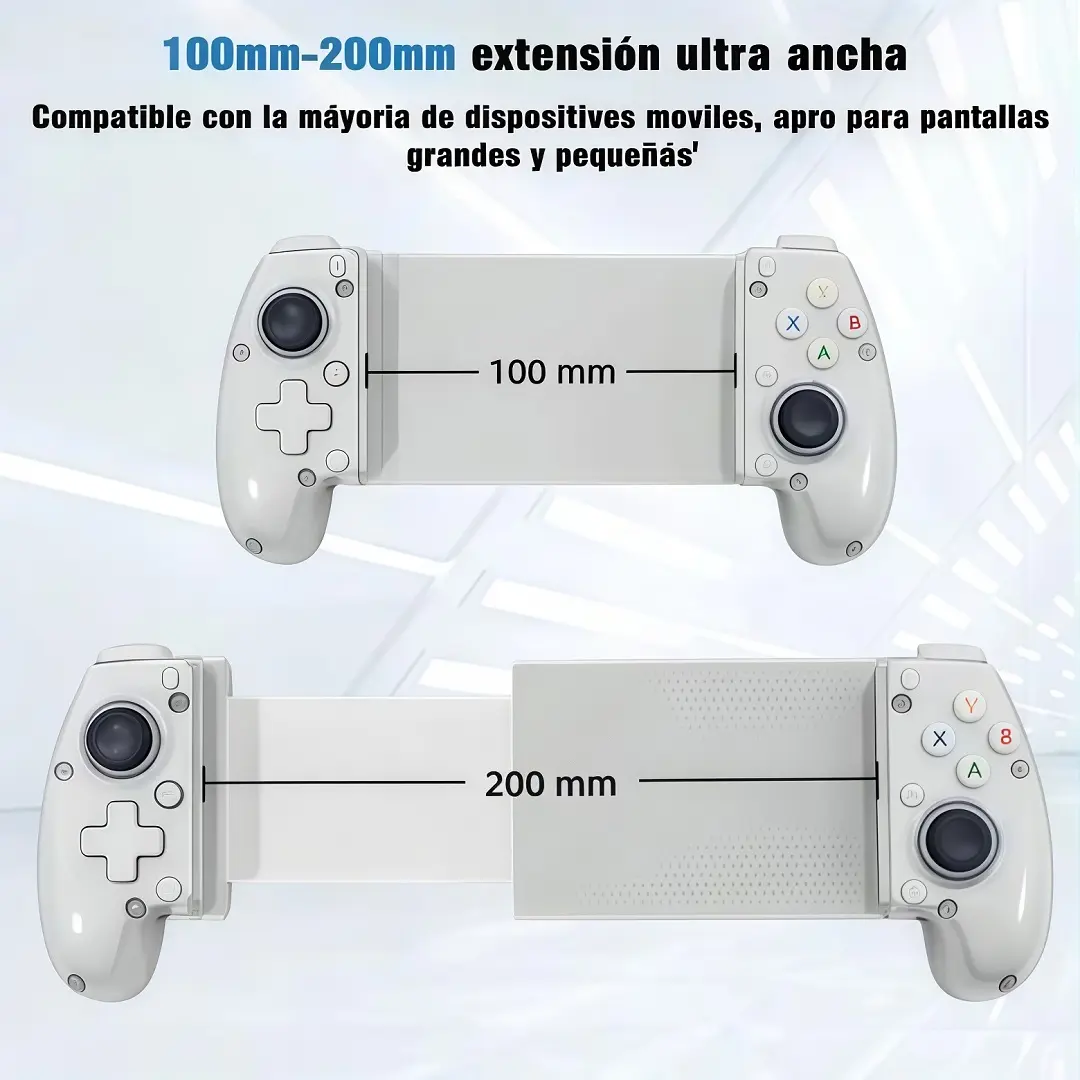 Mando Telescopico Inalambrico para Celular / Tipo Control Gamer RGB (Android / iOS / Switch / PC) - Imagen 3