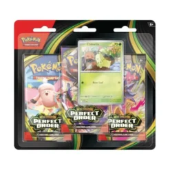 Pokemon TCG Perfect Order 3 Pack Blister Ingles