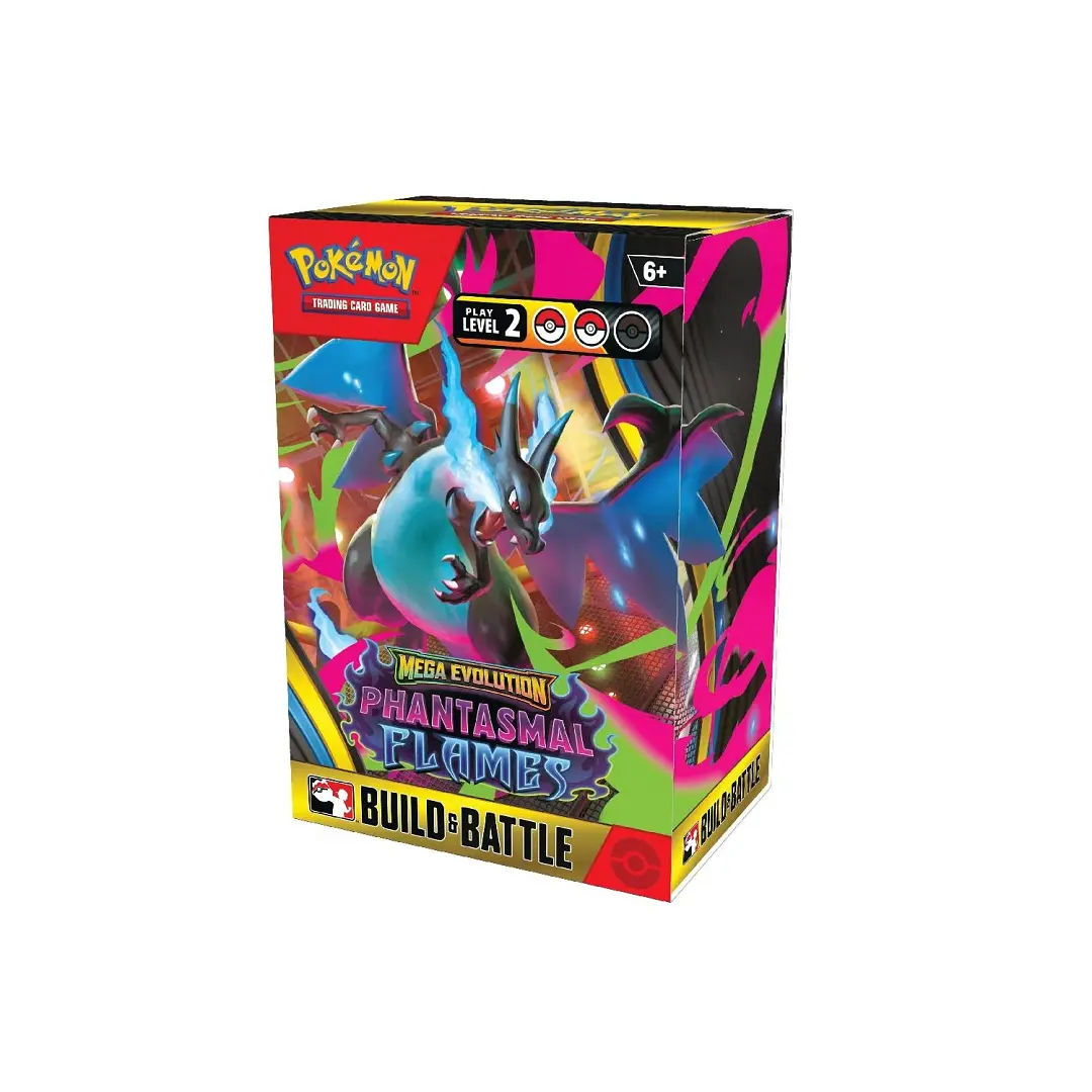 Pokemon TCG Phantasmal Flames Build & Battle Box Español - Imagen 2