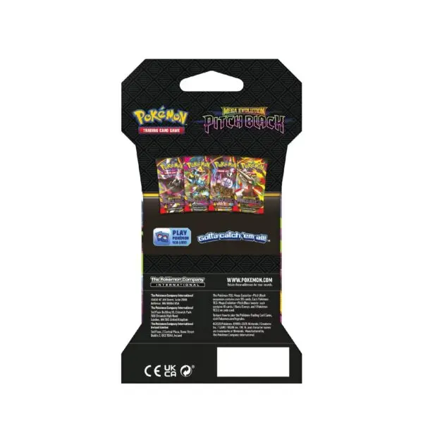 Pokemon TCG Pitch Black Sleeved Booster Ingles C/u - Imagen 3
