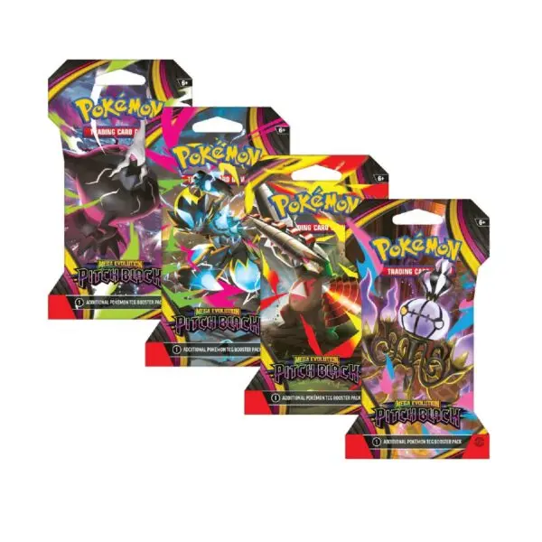 Pokemon TCG Pitch Black Sleeved Booster Ingles C/u