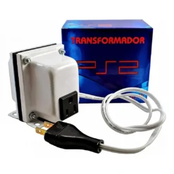 Transformador Reductor de 220V a 110V 100W para Consolas Retro (PS1 / PS2 / SNES / N64)
