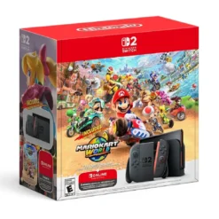 Consola Nintendo Switch 2 Bundle con Juego Mario Kart World + 3 Meses Nintendo Switch Online