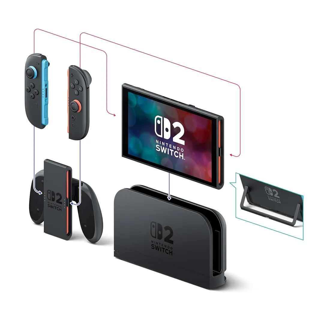 Consola Nintendo Switch 2 Bundle con Juego Mario Kart World + 3 Meses Nintendo Switch Online - Imagen 6