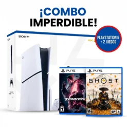 Consola PlayStation 5 Slim 1TB con Lectora + Tekken 8 y Ghost Of Yotei