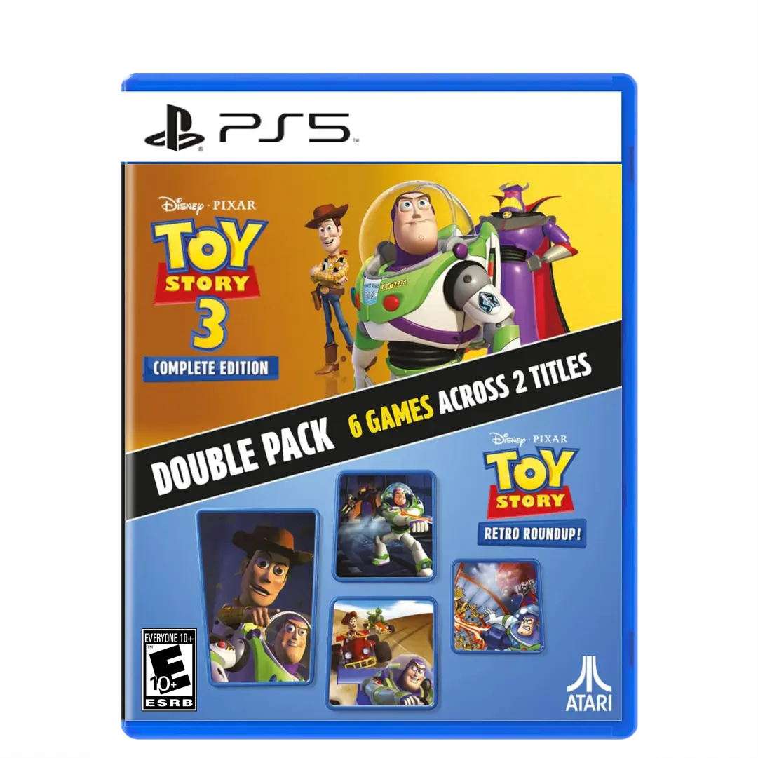 Toy Story Retro Roundup + Toy Story 3 Complete Edition Double Pack PS5